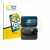 Front side of a product packaging with the brand logo BROTECT. Next to it is the device Insta360 Go 3S shown with the correspo