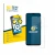 Front side of a product packaging with the brand logo BROTECT. Next to it is the device ZTE Blade A35e shown with the correspo