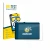 Front side of a product packaging with the brand logo BROTECT. Next to it is the device Honor Magicpad 3 Pro shown with the co