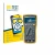Front side of a product packaging with the brand logo BROTECT. Next to it is the device Fluke 115 shown with the corresponding