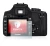Image of the device Canon EOS 400D with a wide variety of screen protectors.
