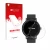 Front side of a product packaging with the brand logo upscreen. Next to it is the device Watches (Circular, ø: 37 mm) shown wi