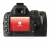 Image of the device Nikon D40x with a wide variety of screen protectors.