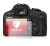 Image of the device Canon EOS 450D with a wide variety of screen protectors.