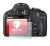 Image of the device Canon EOS 500D with a wide variety of screen protectors.