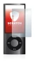 Image of the device Apple iPod nano 2009 (5th. Gen.) with a wide variety of screen protectors.