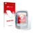 Front side of a product packaging with the brand logo upscreen. Next to it is the device Garmin Edge 500 shown with the corres