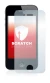 Image of the device Apple iPhone 4 with a wide variety of screen protectors.