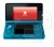 Image of the device Nintendo 3DS with a wide variety of screen protectors.