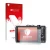 Front side of a product packaging with the brand logo upscreen. Next to it is the device Pentax Q10 shown with the correspondi