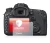 Image of the device Canon EOS 7D Mark II with a wide variety of screen protectors.