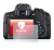 Image of the device Canon EOS 750D with a wide variety of screen protectors.