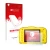 Front side of a product packaging with the brand logo upscreen. Next to it is the device Nikon Coolpix S33 shown with the corr