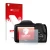 Front side of a product packaging with the brand logo upscreen. Next to it is the device Canon PowerShot SX540 HS shown with t