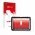 Front side of a product packaging with the brand logo upscreen. Next to it is the device Panasonic Toughbook CF-20 MK1 shown w