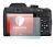 Image of the device Nikon Coolpix B500 with a wide variety of screen protectors.