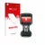 Front side of a product packaging with the brand logo upscreen. Next to it is the device Leica CS20 3.75G Disto shown with the