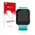 Front side of a product packaging with the brand logo upscreen. Next to it is the device Garmin Forerunner 35 shown with the c