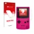 Front side of a product packaging with the brand logo upscreen. Next to it is the device Nintendo Gameboy Color shown with the