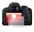 Image of the device Canon EOS 800D with a wide variety of screen protectors.