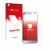 Front side of a product packaging with the brand logo upscreen. Next to it is the device Motorola Moto X4 shown with the corre