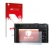 Front side of a product packaging with the brand logo upscreen. Next to it is the device Panasonic Lumix DC-TZ202 shown with t