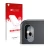 Front side of a product packaging with the brand logo upscreen. Next to it is the device Apple iPhone Xs Max (ONLY Camera Lens