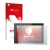Front side of a product packaging with the brand logo upscreen. Next to it is the device Lenovo Tablet 10 (3th Gen.) shown wit