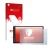 Front side of a product packaging with the brand logo upscreen. Next to it is the device Garmin DriveSmart 55 shown with the c