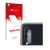 Front side of a product packaging with the brand logo upscreen. Next to it is the device Samsung Galaxy A70 (ONLY Camera Lens)