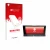 Front side of a product packaging with the brand logo upscreen. Next to it is the device DS 7 Crossback Infotainmentsystem sho