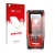 Front side of a product packaging with the brand logo upscreen. Next to it is the device Hilti PD-E shown with the correspondi