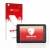 Front side of a product packaging with the brand logo upscreen. Next to it is the device Garmin Aera 660 shown with the corres