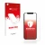 Front side of a product packaging with the brand logo upscreen. Next to it is the device Apple iPhone 12 mini shown with the c