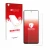 Front side of a product packaging with the brand logo upscreen. Next to it is the device Samsung Galaxy A51 5G shown with the 