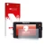 Front side of a product packaging with the brand logo upscreen. Next to it is the device Raymarine Element 7 HV shown with the