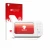Front side of a product packaging with the brand logo upscreen. Next to it is the device Omron X7 Smart AFib HEM-7380T1-EOSL s