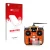 Front side of a product packaging with the brand logo upscreen. Next to it is the device RadioLink AT10II shown with the corre