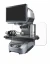 Image of the device Keyence IM-8030 Glass plate with a wide variety of screen protectors.