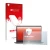 Front side of a product packaging with the brand logo upscreen. Next to it is the device Dell Latitude 3510 shown with the cor