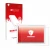 Front side of a product packaging with the brand logo upscreen. Next to it is the device Archos T101 4G shown with the corresp