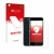 Front side of a product packaging with the brand logo upscreen. Next to it is the device Apple iPhone SE 3 2022 (Front+Camera)