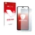 Front side of a product packaging with the brand logo upscreen. Next to it is the device Samsung Galaxy A23 shown with the cor
