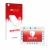 Front side of a product packaging with the brand logo upscreen. Next to it is the device Megasat HD7 Combo shown with the corr