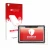 Front side of a product packaging with the brand logo upscreen. Next to it is the device Getac F110 G6 shown with the correspo