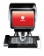 Image of the device Keyence LM-1100 Glass plate with a wide variety of screen protectors.