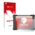 Front side of a product packaging with the brand logo upscreen. Next to it is the device Autel MaxiSys Elite II shown with the