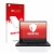 Front side of a product packaging with the brand logo upscreen. Next to it is the device ASUS ProArt StudioBook 16 OLED shown 