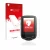 Front side of a product packaging with the brand logo upscreen. Next to it is the device Freestyle Libre 3 shown with the corr