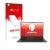 Front side of a product packaging with the brand logo upscreen. Next to it is the device ASUS Vivobook S 16 Flip OLED TP3604 s